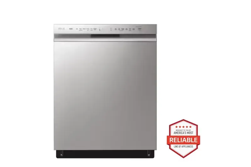 lg stainless steel dishwasher image